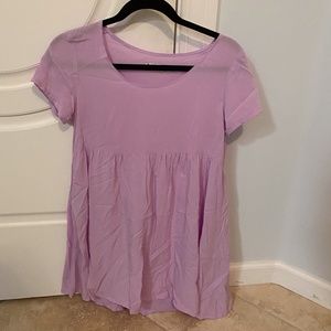 Lilac Baby doll dress